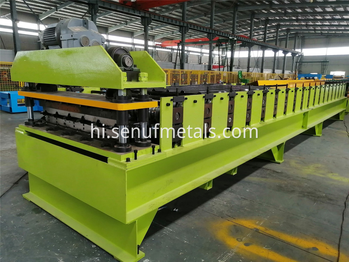 IBR roof sheet machine